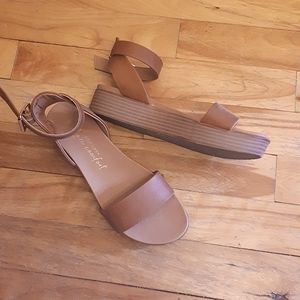 Brown Platform Sandal